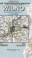 Wilno - mapa WIG skala 1:25 000