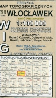 Włocławek - mapa WIG skala 1:100 000