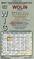Wolin - mapa WIG w skali 1:100 000