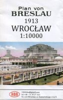 Wrocław 1913 plan 1:10 000