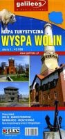 Wyspa Wolin - mapa turystyczna