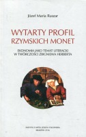 Wytarty profil rzymskich monet