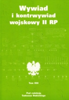 Wywiad i kontrwywiad wojskowy II RP. T XIII