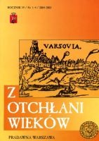 Z otchłani wieków Rocznik 59/Nr 1-4/2004-2005