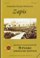 Zapis Grajewskie Zeszyty Historyczne Zeszyt 2 (14) Kwiecień/Czerwiec 2004