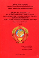 Źródła i materiały do dziejów społeczno-politycznych i gospodarczych Związku Socjalistycznych Republik Radzieckich na tle sytuacji międzynarodowej (1945-1964), t.1